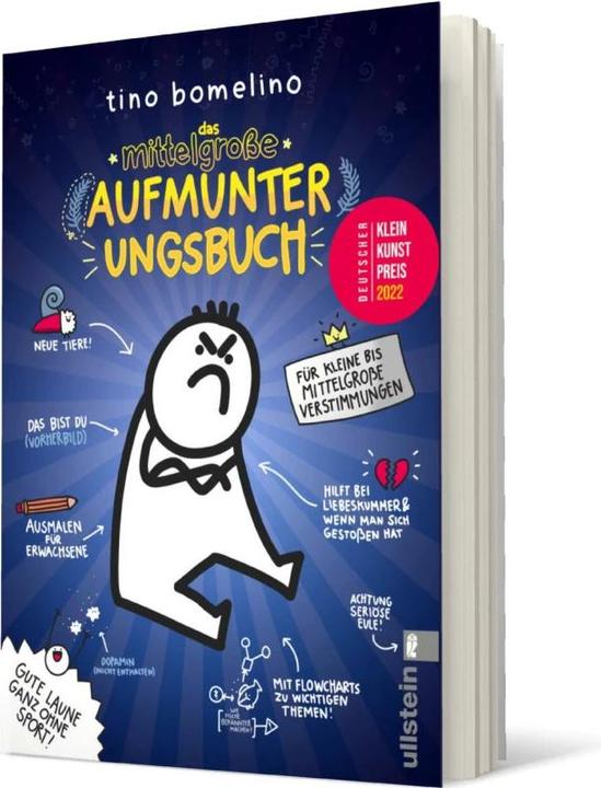 Image du produit Das mittelgrosse Aufmunterungsbuch (Allemand, Tino Bomelino, 2020)
