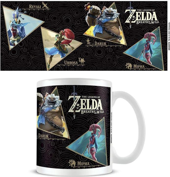 Actual product image The Legend of Zelda Coffee Mug Champions (325 ml, 1 x)