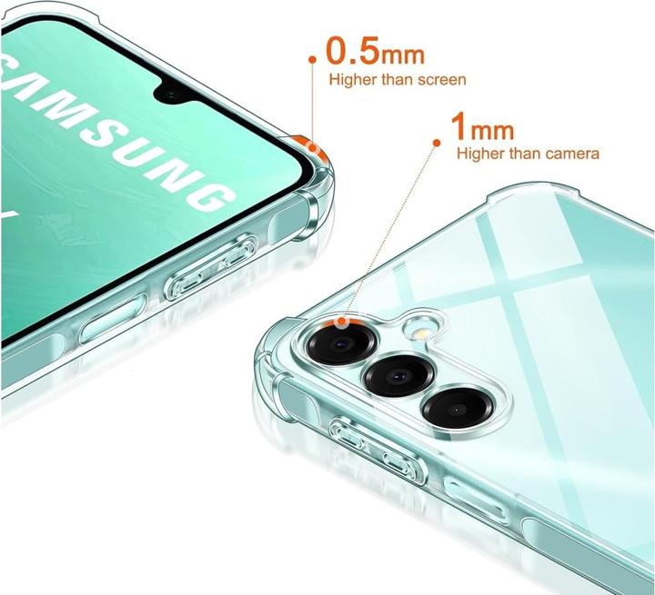 Image du produit Screenguard Crystal Soft Airbag Bumper (Samsung Galaxy A16 5G)