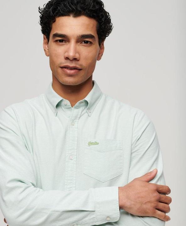 Image du produit Superdry chemie manche longue coton bio uperdry oxford (S)
