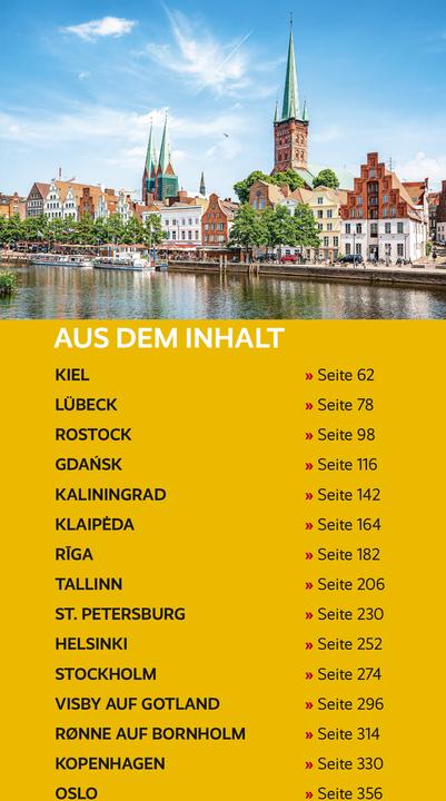 Immagine prodotto Reiseführer Ostseestädte (Tedesco, André Micklitza, Christian Nowak, Gunnar Strunz, Tubero di Rasso, Hinnerk Dreppenstedt, Volker Hagemann, Corinna Grulich, 2024)