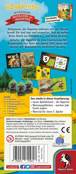 Produktbild Pegasus Kingdomino Erweiterung (Deutsch)