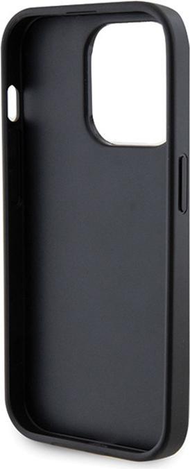 Produktbild Guess GUHCP15LPS4DGPK iPhone 15 Pro 6.1" czarny/black hardcase Strass Metal Logo (Apple iPhone 15 Pro)