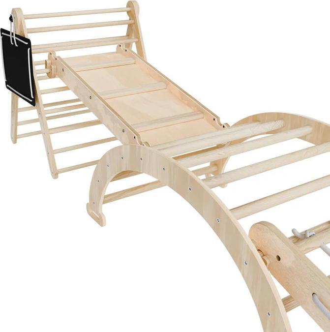 Image du produit Juskys Kletterdreieck Movario Vielseitiges Indoor-Klettergerüst
