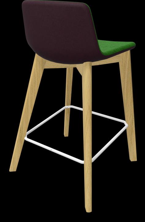 Actual product image Narbutas Twist & Sit Bar Stool