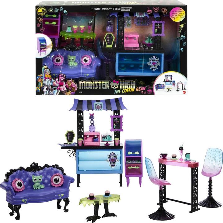 Produktbild Monster High Café Schwarze Seele Spielset