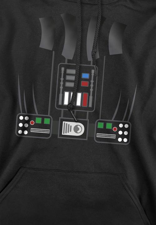 Actual product image Star Wars Mens Darth Vader Costume Hoodie (M)