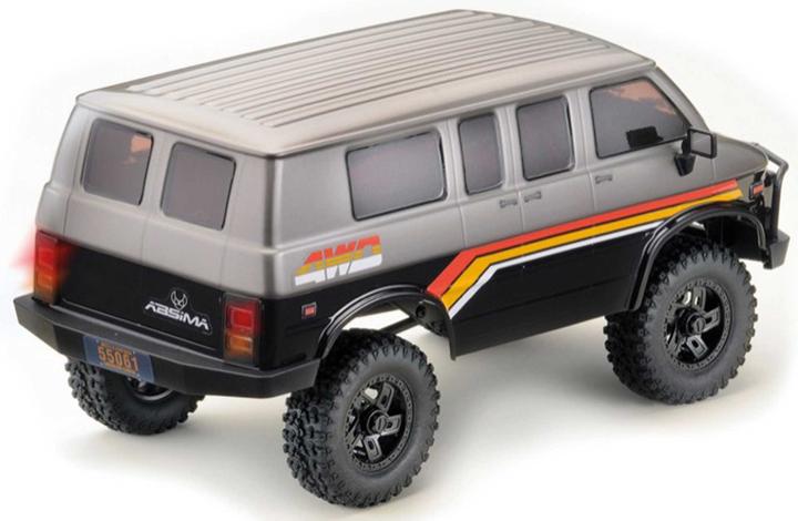 Produktbild Absima EVO Crawler "Rock Van V2" 1/18 gunmetal 2-Gear RTR (RTR Ready-to-Run)