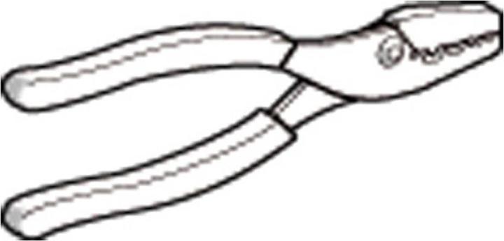 Actual product image Schneider Electric Crimping pliers hand, crimp contact