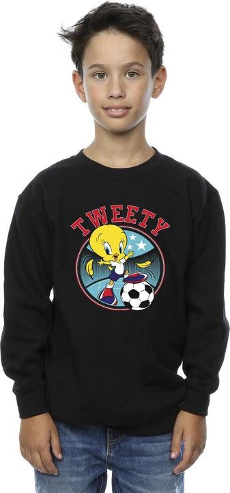 Actual product image Looney Tunes Boys Tweety Football Circle Sweatshirt (116)