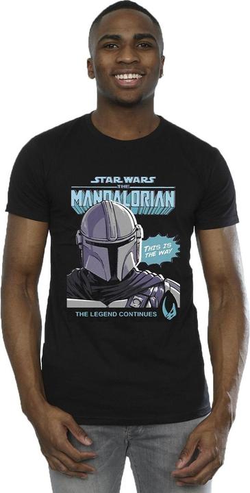 Produktbild Star Wars Mando Comic Cover TShirt (XXL)