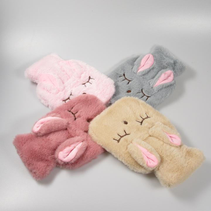 Actual product image PhoneLook Petite mini bouillotte avec enveloppe de lapin à la peluche douce (1 l)