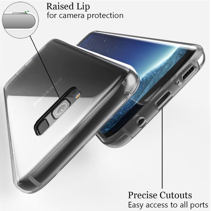 Actual product image Nalia 360 degree cell phone case (Samsung Galaxy S8)