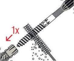 Actual product image Fischer THERMAX 8 + 12 spacer mounting system (20 pcs.)