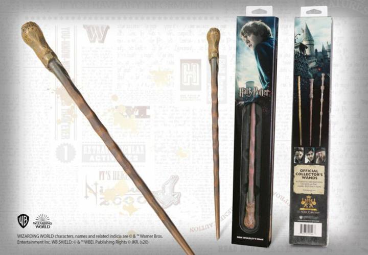 Image du produit Noble Collection Harry Potter: Baguette magique du Ron Weasley