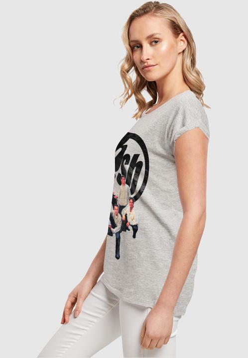 Immagine prodotto Merchcode Donna Backstreet Boys - Maglietta a spalla estesa con logo vintage - 111603 (XXL)