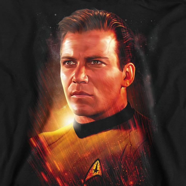 Actual product image Star Trek: The Original Series Unisex Adult Epic Captain Kirk Sweatshirt (M)