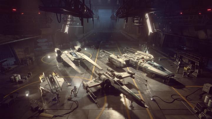 Produktbild Star Wars Squadrons (Import) (PS4, FR)