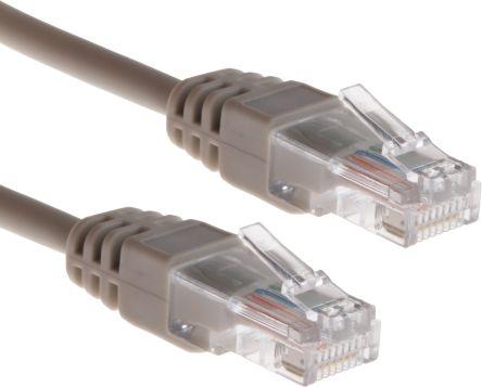 Image du produit Rs Pro Cordon de raccordement Cat5e UTP LSZH Gris 15m (U/UTP, CAT5e, 15 m)