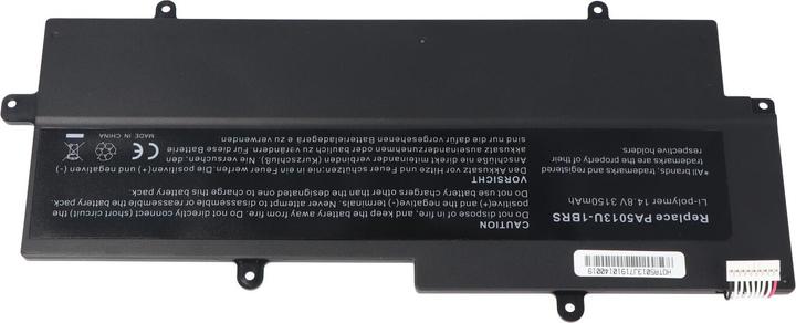 Image du produit Toshiba Batterie Portege Z830 Ultrabook Akku, Z835, Z930, Z935, PA5013U, PA5013U-1BRS (4 cellules, 3000 mAh)