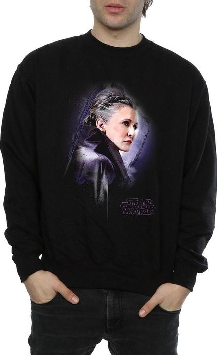 Actual product image Star Wars Mens The Last Jedi Leia Brushed Sweatshirt (XL)
