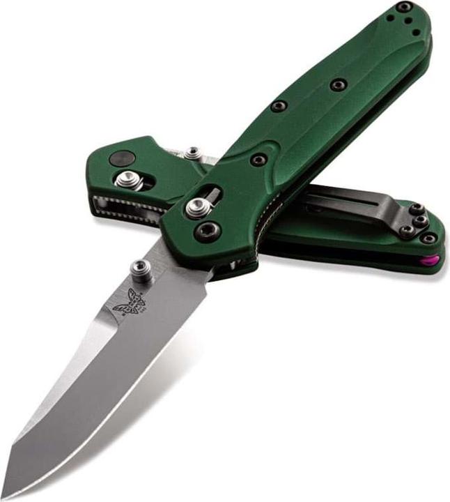 Actual product image Benchmade Mini Osborne 945 Reverse Aluminium Tanto