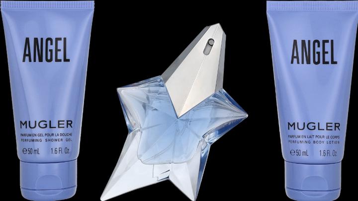 Image du produit Thierry Mugler Angel Eau de Parfum 25ml Set Angel 25ml + Lotion pour le corps + Gel douche (Set parfum, Set soin du corps)
