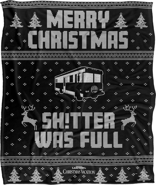 Actual product image National Lampoon´s Vacation Fair Isle Christmas Blanket