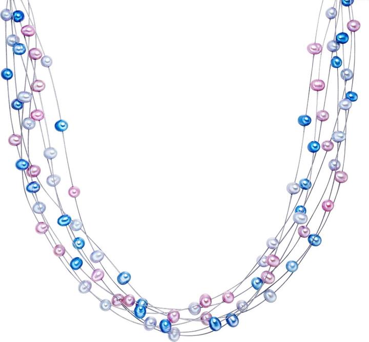 Immagine prodotto Valero Pearls Donna in argento sterling con perle d'acqua dolce coltivate - 2254 (Argento)