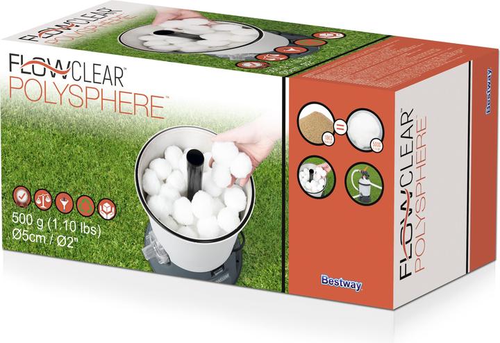 Actual product image Bestway Flowclear Polysphere