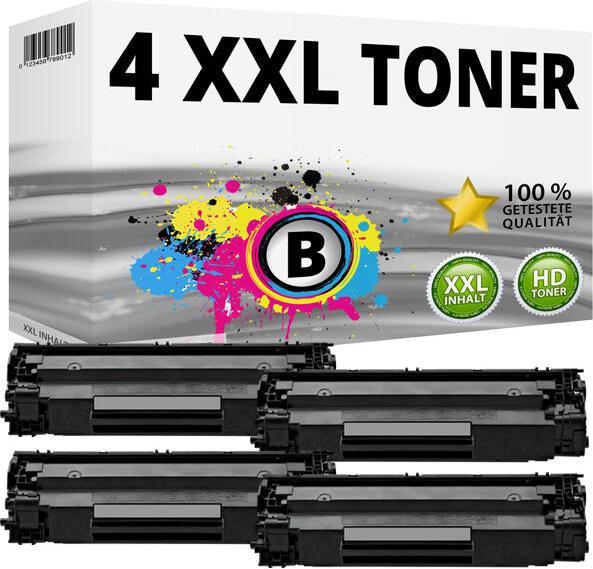 Druckfuxx 4 Toner für HP LaserJet M1130 M1132 M1136 M1210 M1212 P1100 P1102w P11