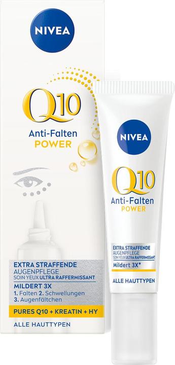 Produktbild NIVEA Q10 Power Anti-Falten Augencreme (Crème, 15 ml)