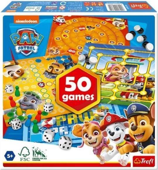 Immagine prodotto Trefl Raccolta di giochi 50 modi per giocare a Paw Patrol (Tedesco)