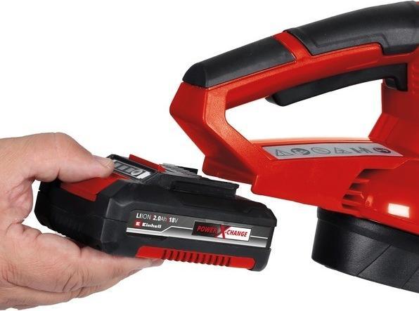 Actual product image Einhell GE-CL 18 Li E Solo (Rechargeable battery operated, Leaf blower)