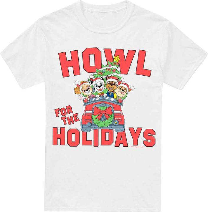 Immagine prodotto Paw Patrol Howl For The Christmas Holidays Maglietta Uomo (XXL)