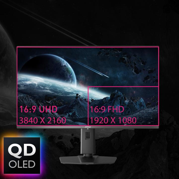 Produktbild MSI MPG 321URXDE QD-OLED (3840 x 2160 Pixel, 32")