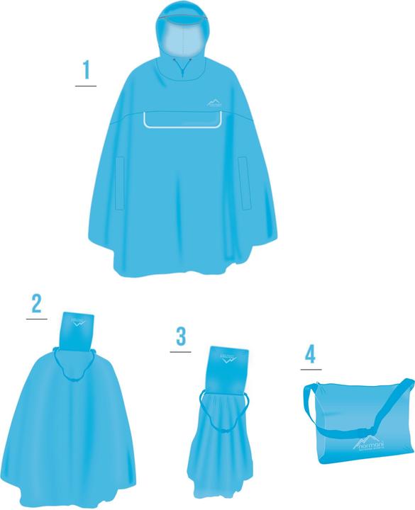 Immagine prodotto Normani Poncho da pioggia Cherrapunji - 9213 (XL)