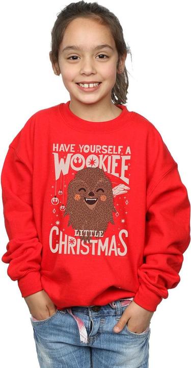 Immagine prodotto Star Wars Wookiee Little Christmas Felpa Ragazze (140, 146)