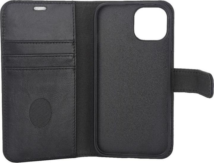 Actual product image Radicover Radiation Protection Wallet Vegan Leather 2in1 MAGSAFE iPhone 15 Black (Apple iPhone 15)