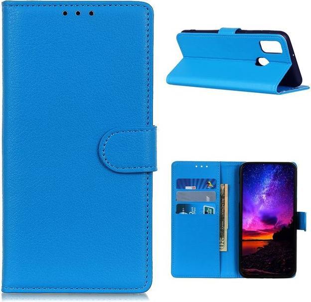 Produktbild MU Classic Litchi Leder Bookcover Series (Realme 7i)