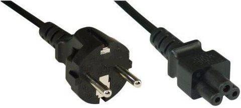 Produktbild InLine Notebook Netzkabel, 3pol Kupplung 3m schwarz (3 m)