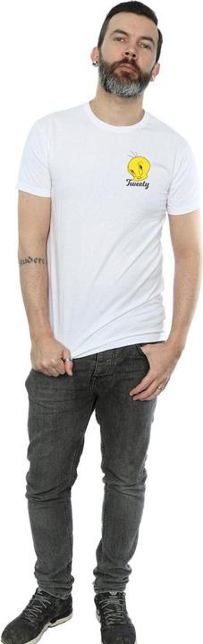 Immagine prodotto Looney Tunes Tweety Pie Head Maglietta Uomo (L)