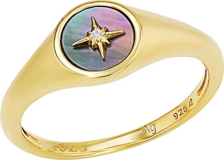 Immagine prodotto S.Oliver Anelli da donna, argento 925, zirconi sintetici. | Stella (54, 925 Argento)