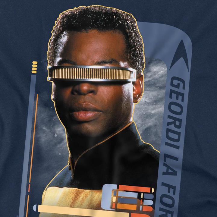 Actual product image Mens Geordi La Forge T-Shirt (S)