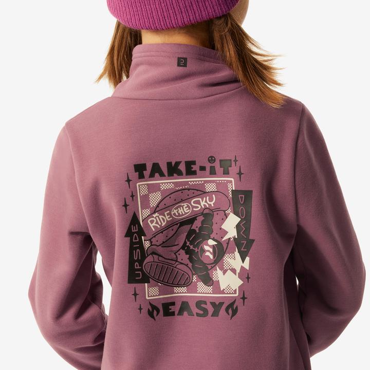 Actual product image Wedze Ski jumper kids - 100 purple (146)