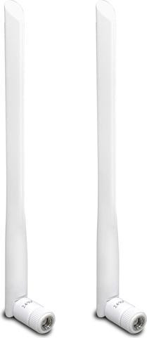 Actual product image Draytek WLAN antenna set of 2, dual band 5dBi gain, white (Wi-Fi)