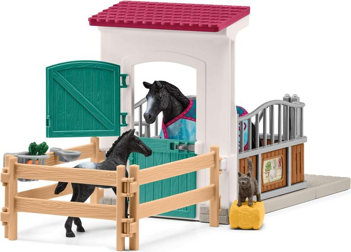 Produktbild Schleich Pferdebox mit Stute und Fohlen