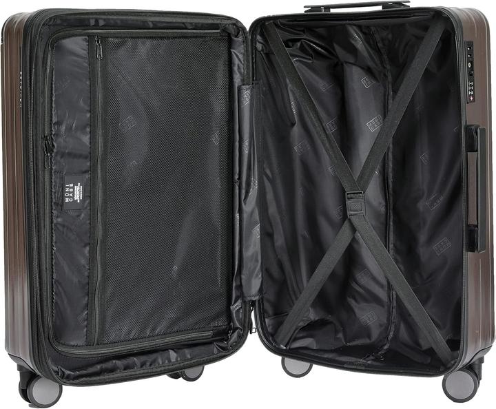 Image du produit Münicase Hartschalenkoffer mit Rollen und TSA-Schloss (38 l, Bagage à main (jusqu'à 50l))