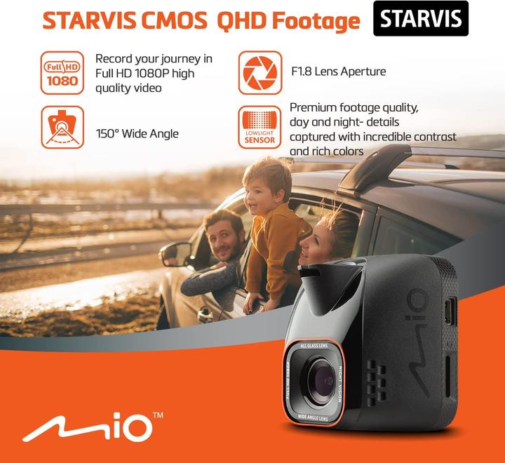Actual product image Mio Mivue C570 (GPS receiver, Accelerometer, Full HD)