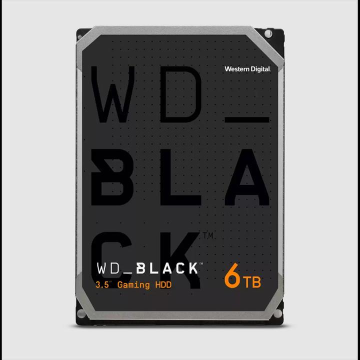Actual product image WD Black (6 TB, 3.5", CMR)
